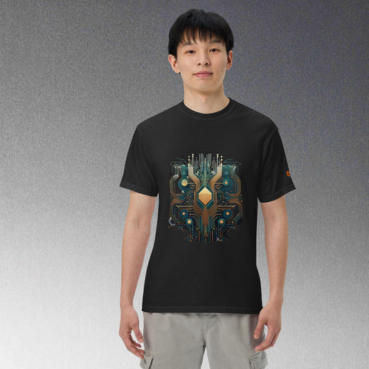 Edge Circuit board Core Mens T-Shirt - Edge by CrisMo